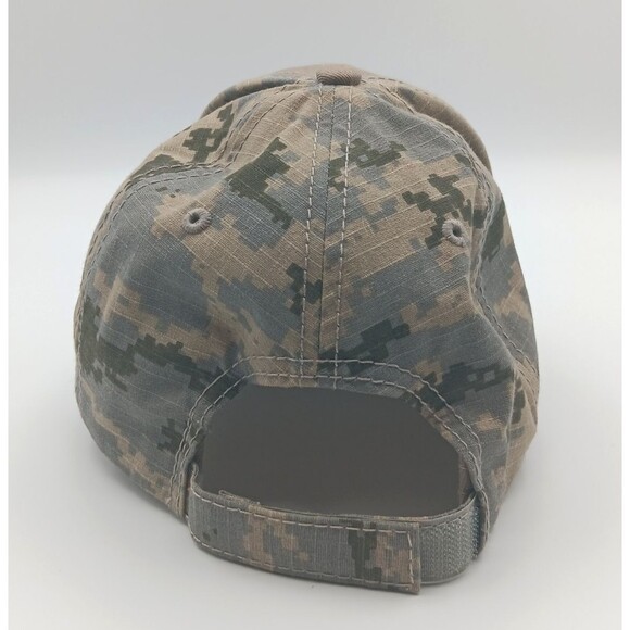 Bobcat Excavators Cap Hat Camo Strapback Embroidered Ripstop Machinery Workwear - Picture 5 of 8